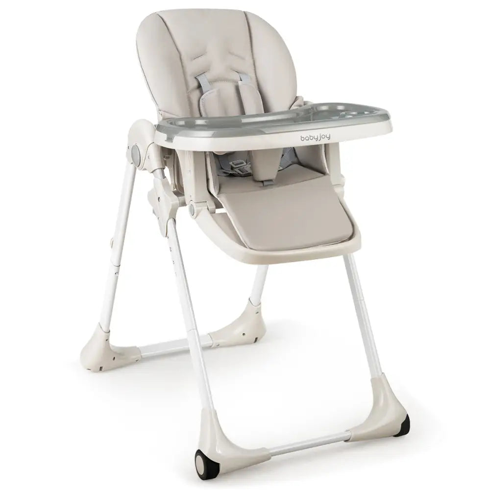 3-In-1 Convertible Baby High Chair for Toddlers-Gray - Gray - High Chairs
