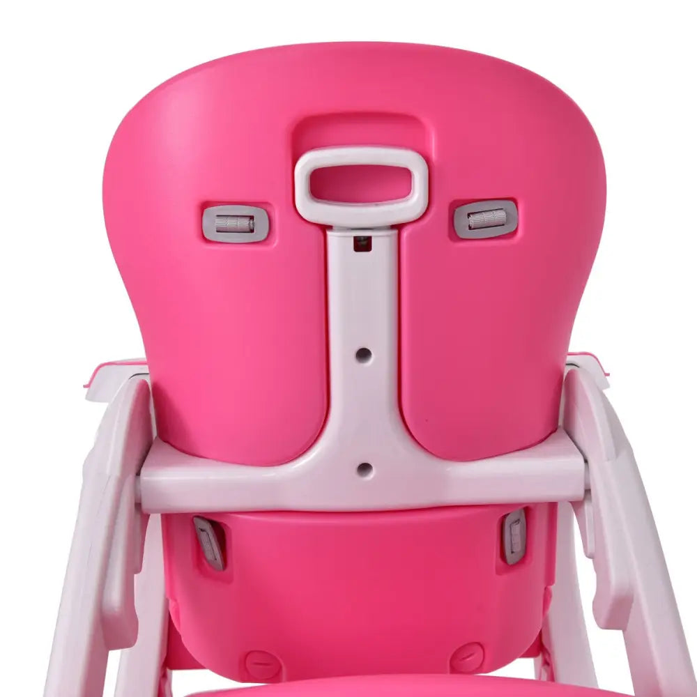 3 in 1 Convertible Play Table Seat Baby High Chair-Pink - Pink - High Chairs