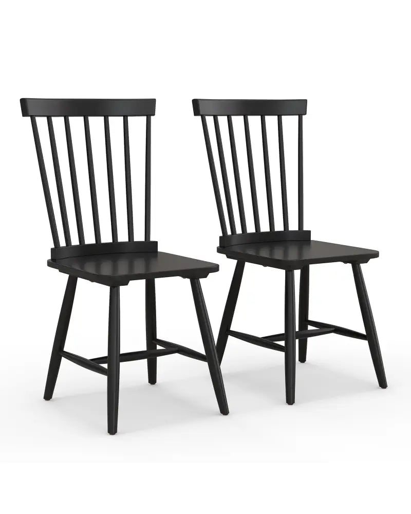 3-in-1 Dining Set: Windsor Chairs Industrial Sideboard & Wall-Mount Wine Rack Combo - Dining Room Sets