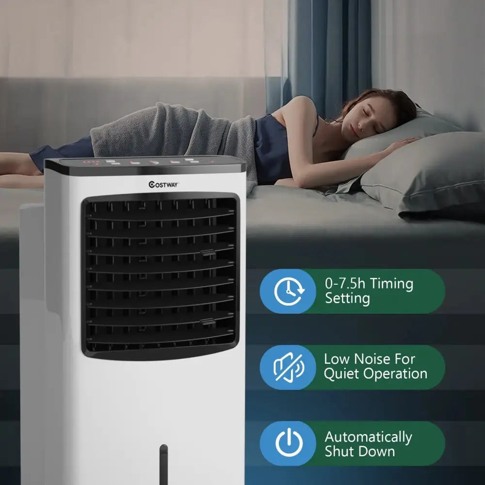 3-in-1 Portable Evaporative Air Conditioner Cooler with Remote Control Costway