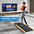 3-in-1 Walking Pad with Remote and Smart APP Control for Home Office - Black - Treadmills