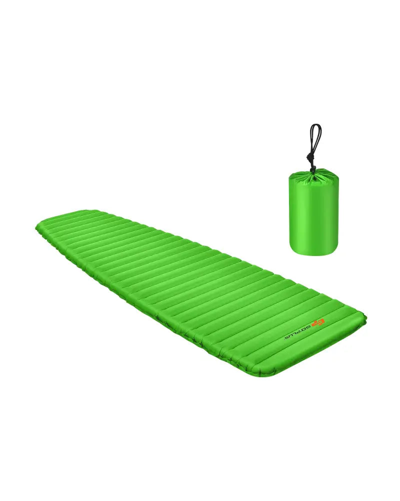 3 Inch Thick Inflatable Waterproof Camping Sleeping Pad-Green - Green - Air Mattresses & Sleeping Bags