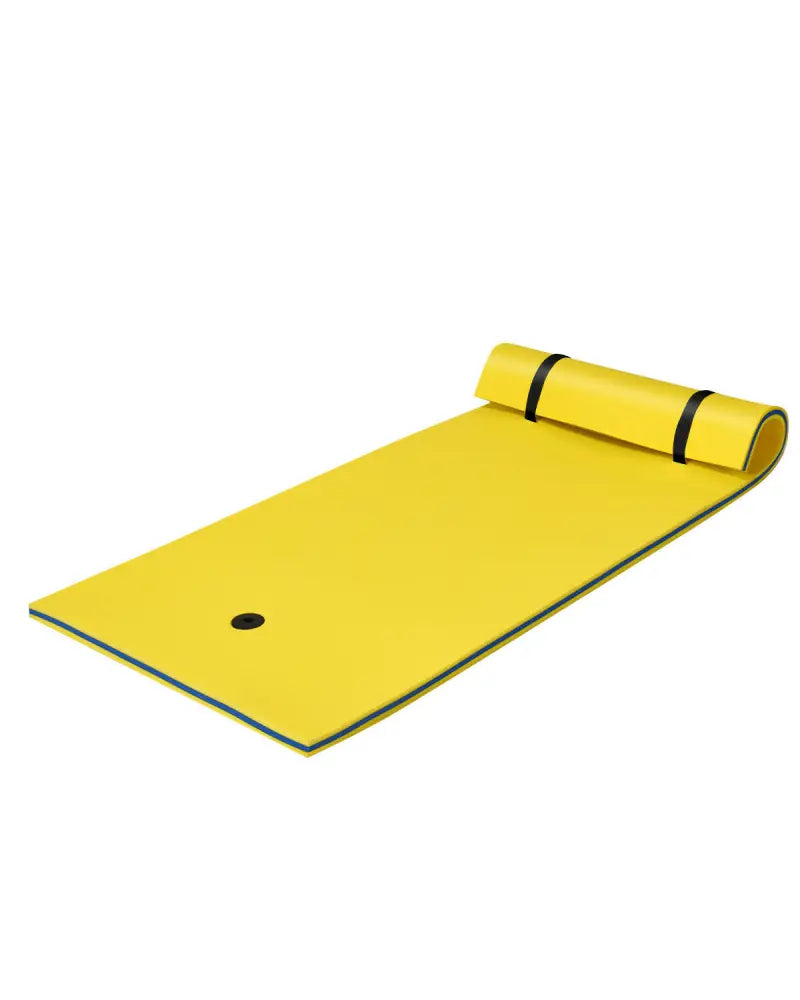 3-Layer Relaxing Tear-proof Water Mat-Yellow - Yellow - Swimming