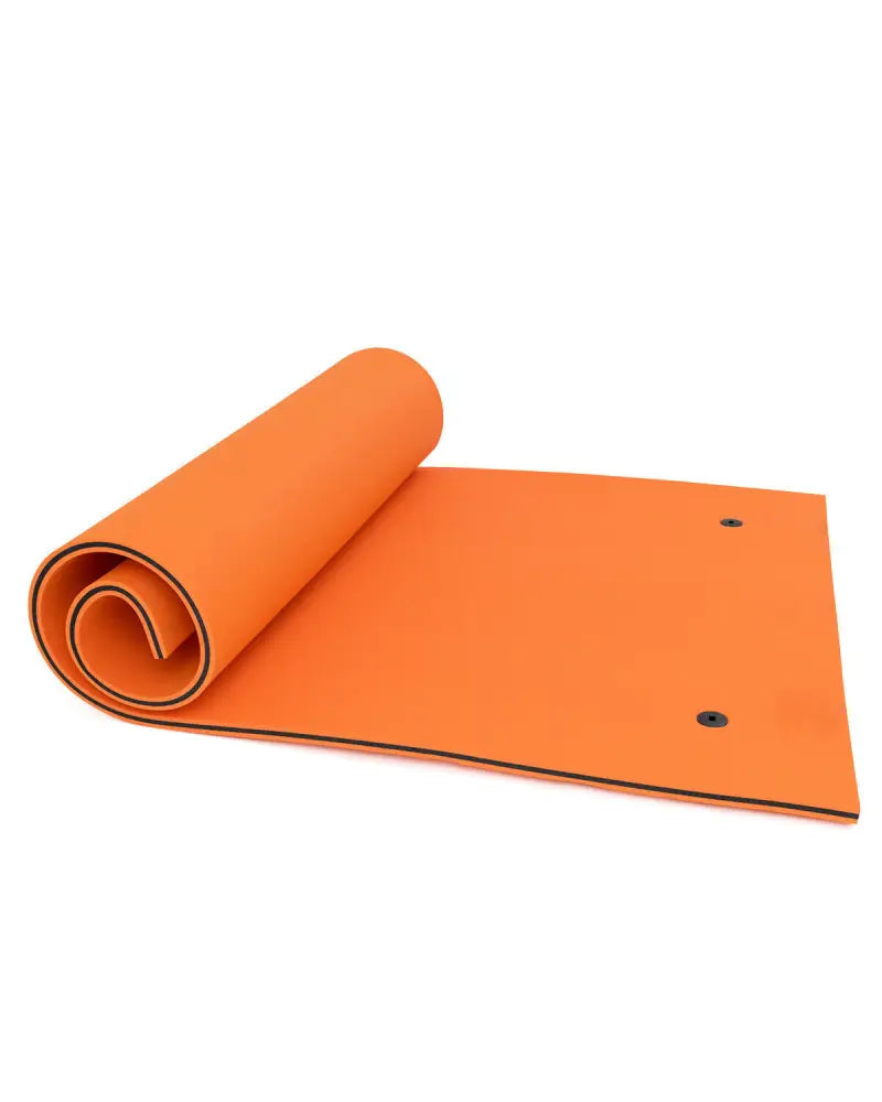 3 Layer Water Floating Pad for Recreation/Relaxing - Orange - Swimming