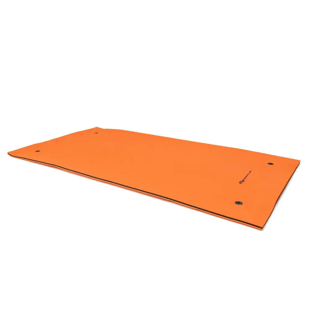 3 Layer Water Floating Pad for Recreation/Relaxing - Orange - Swimming