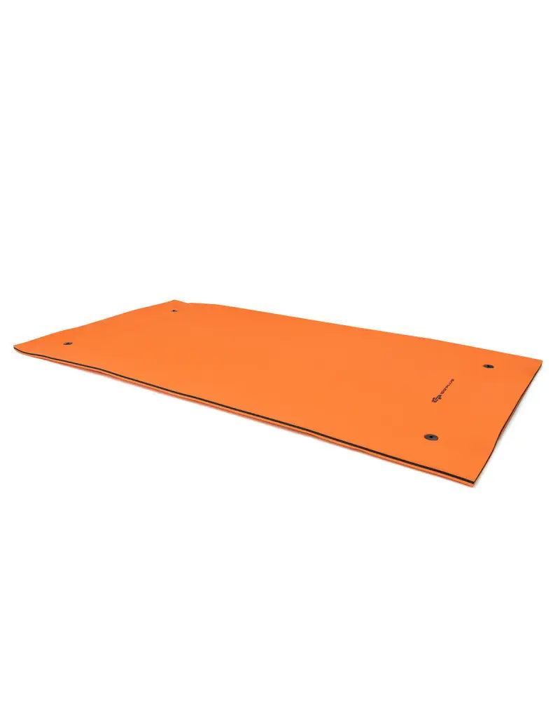 3 Layer Water Floating Pad for Recreation/Relaxing - Orange - Swimming