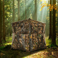 3 Person Portable Pop-Up Ground Hunting Blind with Tie-downs - Tents
