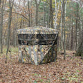 3 Person Portable Surround View Tent with Slide Mesh Window - Camouflage - Tents