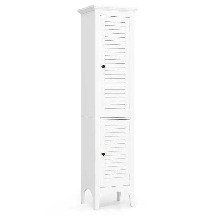 3-Piece Laundry room Bundle: Single Bathroom Vanity + Tall Bathroom Floor Cabinet + 2.6 Cu.ft Compact Portable Clothes