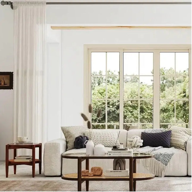 3-Piece Rattan Living Room Furniture Set with Tempered Glass Tabletop and Accent Chair Costway