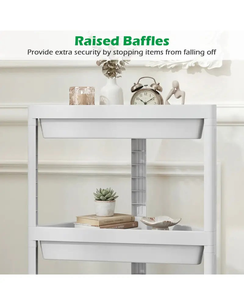 3-Tier Corner Shower Caddy 2-Pack with Detachable Design-White - White - Floor Cabinets