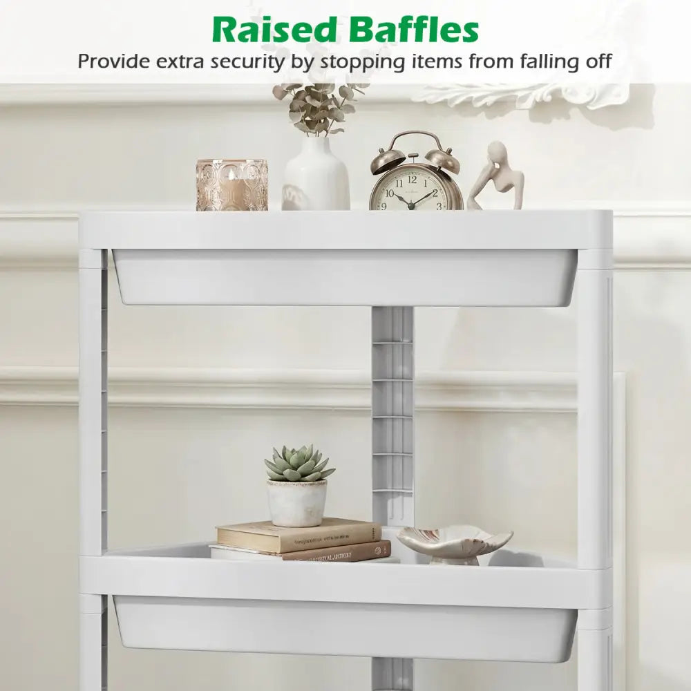 3-Tier Corner Shower Caddy 2-Pack with Detachable Design-White - White - Floor Cabinets