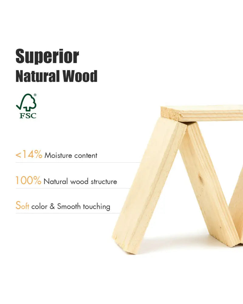 3-Tier Freestanding Wooden Shoe Organizer with Seat - Natural - Shoe Racks & Storage Benches