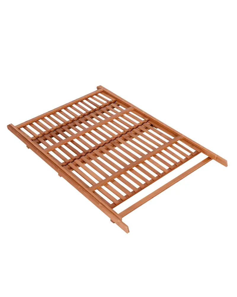 3 Tiers Outdoor Stand Bamboo Flower Pot Shelf - Natural - Plant Stands