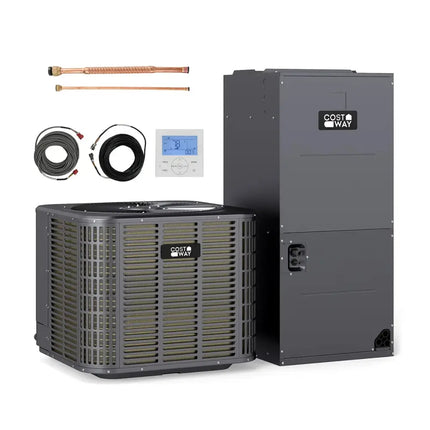 3 Ton 19 SEER2 High-Performance Heat Pump System (Operates down to -15°C) Costway