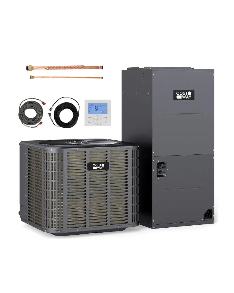 3 Ton 19 SEER2 High-Performance Heat Pump System (Operates down to -15°C) - Heat Pumps