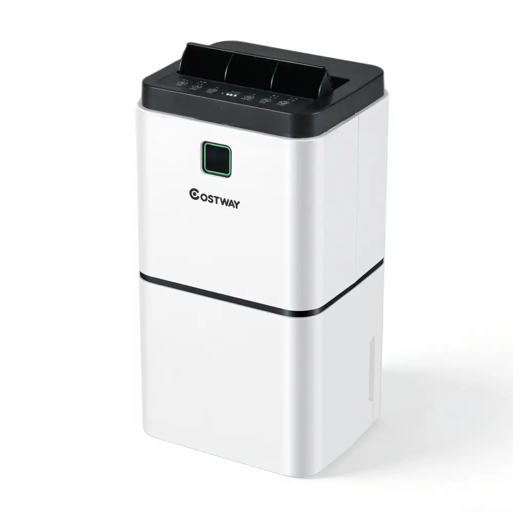 30 Pints 1500 Sq. ft Dehumidifier for Medium to Large Room with Indicator - White - Dehumidifiers