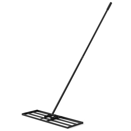 30 x 10 Inch Heavy Duty Lawn Level Tool with 69 Inch Handle-Black - Black - Lawn Care Tools