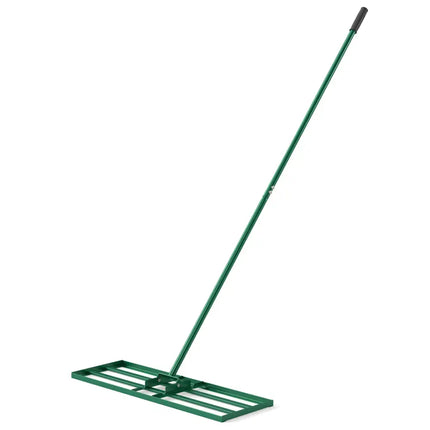 30 x 10 Inch Heavy Duty Lawn Level Tool with 69 Inch Handle-Green - Green - Lawn Care Tools