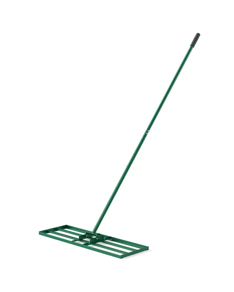 30 x 10 Inch Heavy Duty Lawn Level Tool with 69 Inch Handle-Green - Green - Lawn Care Tools