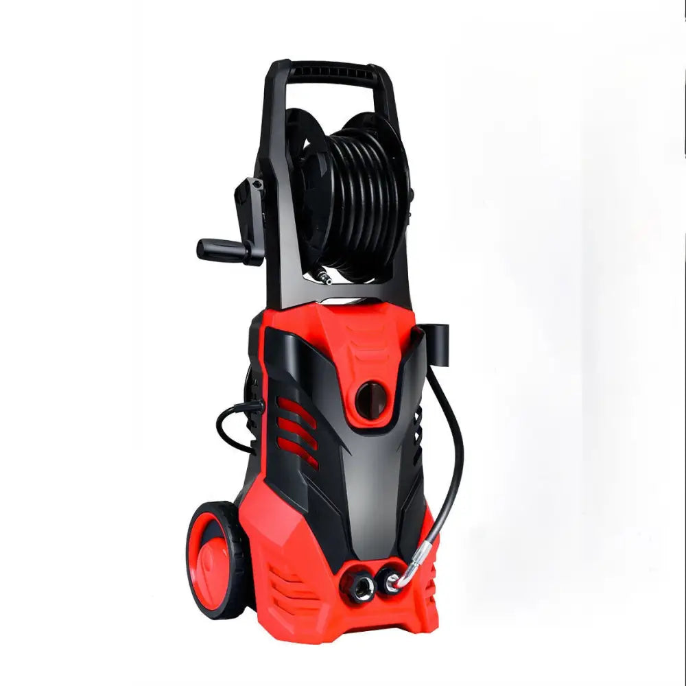 3000 PSI Electric High Pressure Washer With Patio Cleaner-Red - Red - Pressure Washers