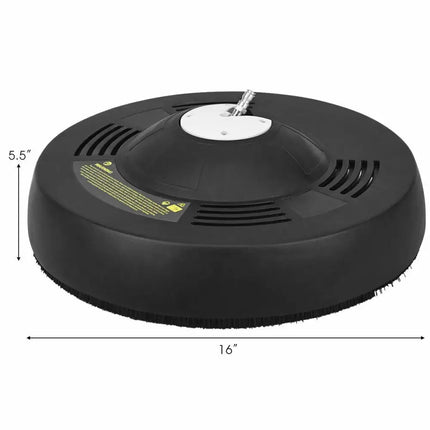 3000psi 16 Inch Pressure Washer Surface Cleaner Attachment Costway