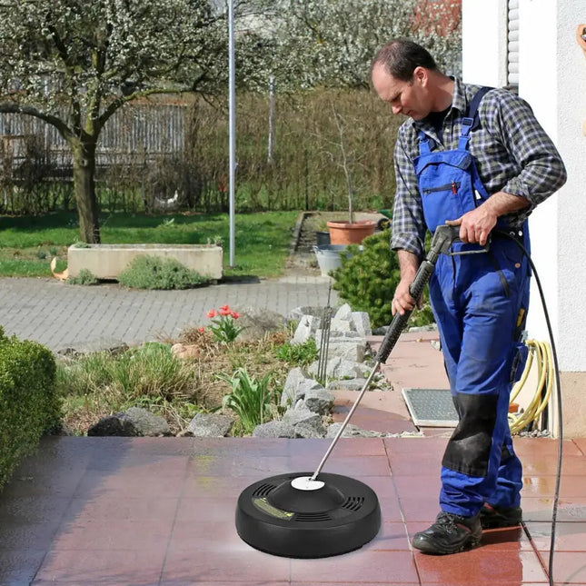 3000psi 16 Inch Pressure Washer Surface Cleaner Attachment Costway
