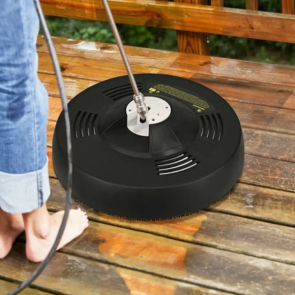 3000psi 16 Inch Pressure Washer Surface Cleaner Attachment Costway