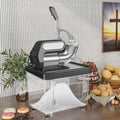 300W Commercial Ice Crusher with Dual Blades and Safety Switch-Black - Black - Ice Crushers & Shavers