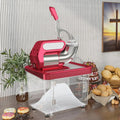 300W Commercial Ice Crusher with Dual Blades and Safety Switch-Red Costway