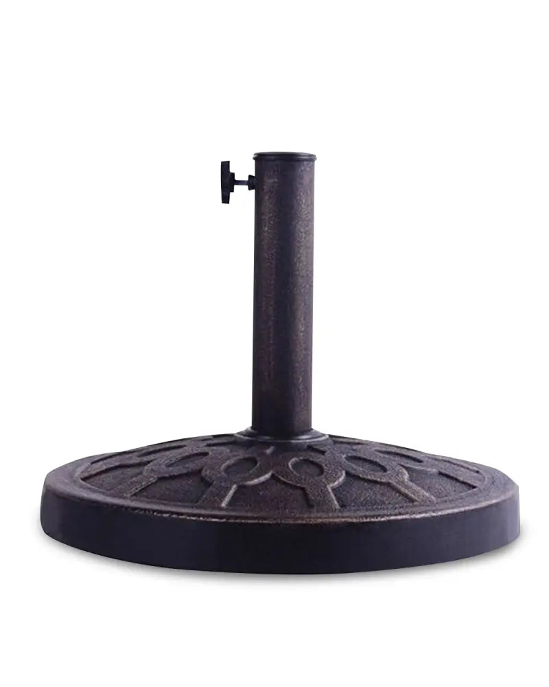 30lbs 18 Inch Heavy Duty Outdoor Patio Market Umbrella Base - Bronze - Outdoor Umbrella Bases