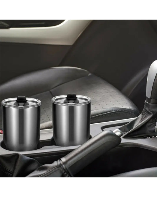 30oz Stainless Steel Tumbler Cup Double Wall Vacuum Insulated Mug with Lid - Silver - Kitchen Appliances