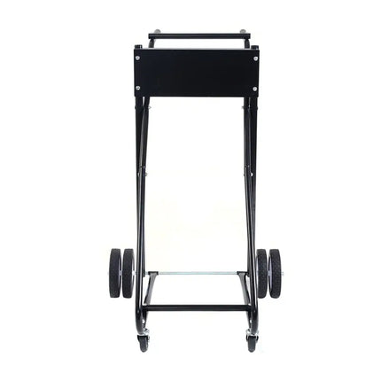 315 LBS Outboard Boat Motor Stand Carrier Cart Dolly Storage Pro Heavy Duty - Black - Garages