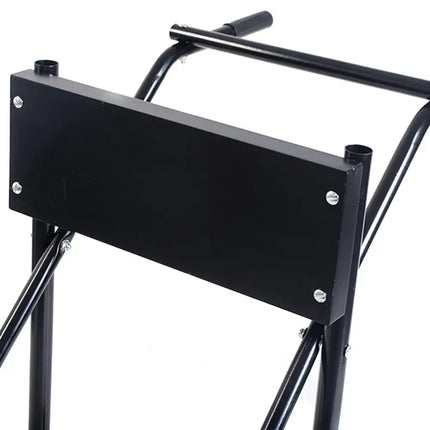 315 LBS Outboard Boat Motor Stand Carrier Cart Dolly Storage Pro Heavy Duty - Black - Garages