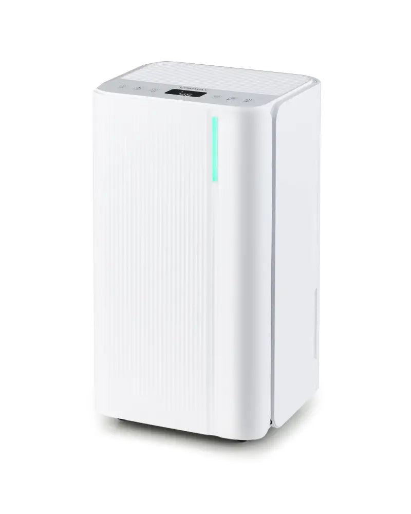 32 Pints 2000 Sq.ft Portable Dehumidifier for Home and Basement-White - White - Dehumidifiers