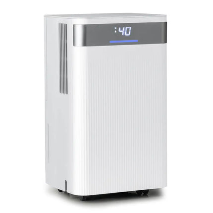 32 Pints 2000 Sq.ft Quiet Dehumidifier for Home with 3 Modes-White - White - Dehumidifiers
