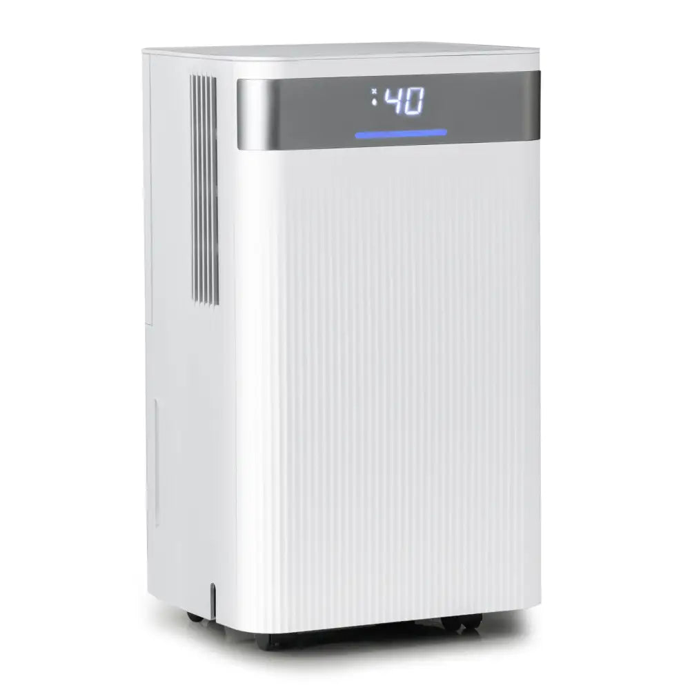 32 Pints 2000 Sq.ft Quiet Dehumidifier for Home with 3 Modes-White - White - Dehumidifiers