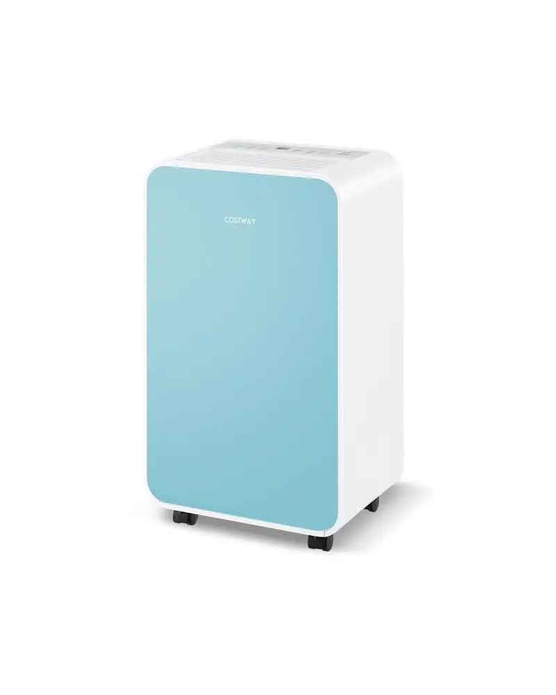 32 Pints/Day Portable Quiet Dehumidifier for Rooms up to 2500 Sq. Ft-Blue - Blue - Dehumidifiers