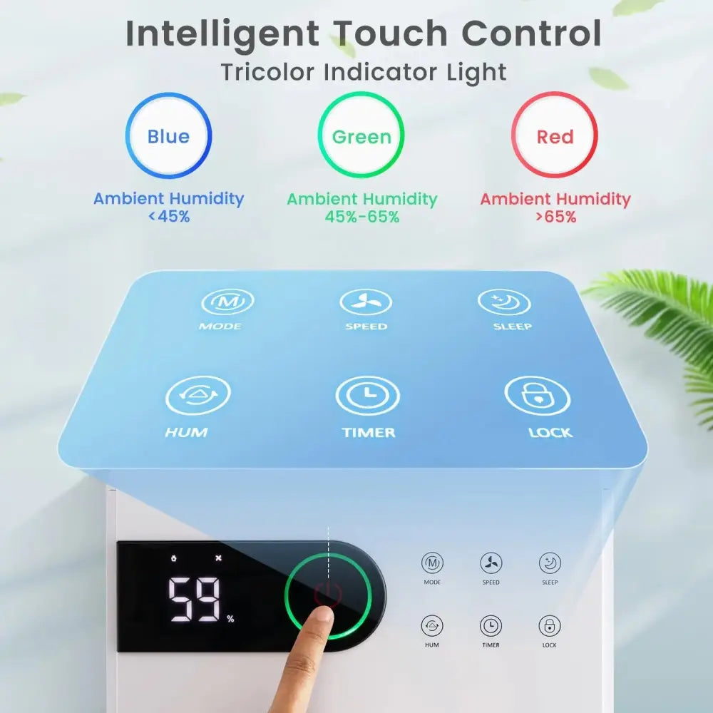 32 Pints Dehumidifier with Sleep Mode and 24H Timer for Home Basement-White Costway