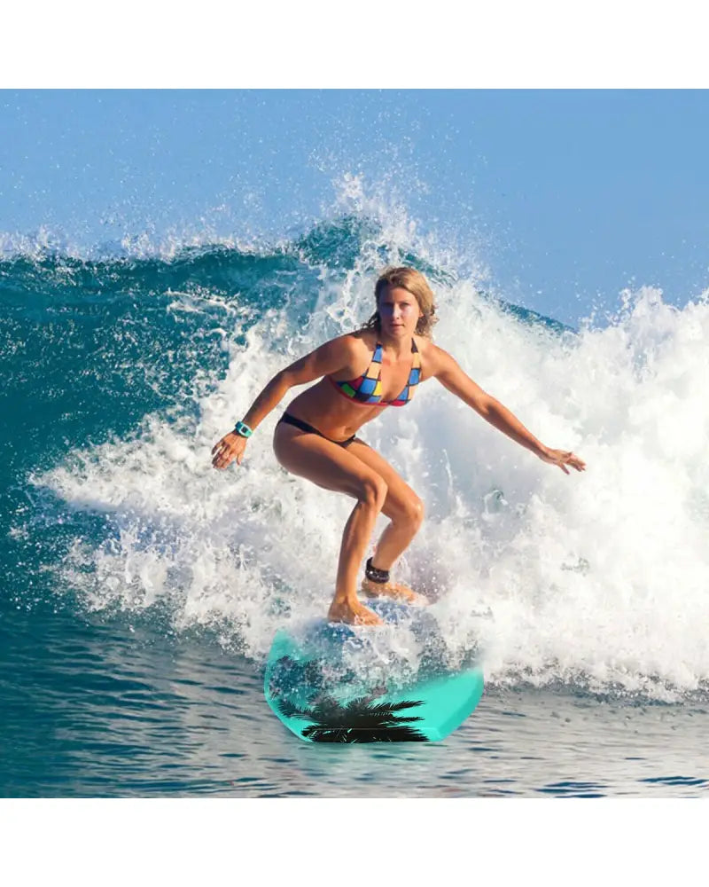 33 Inch/37 Inch/41 Inch Lightweight Super Surfing Bodyboard - Turquoise - Surfing