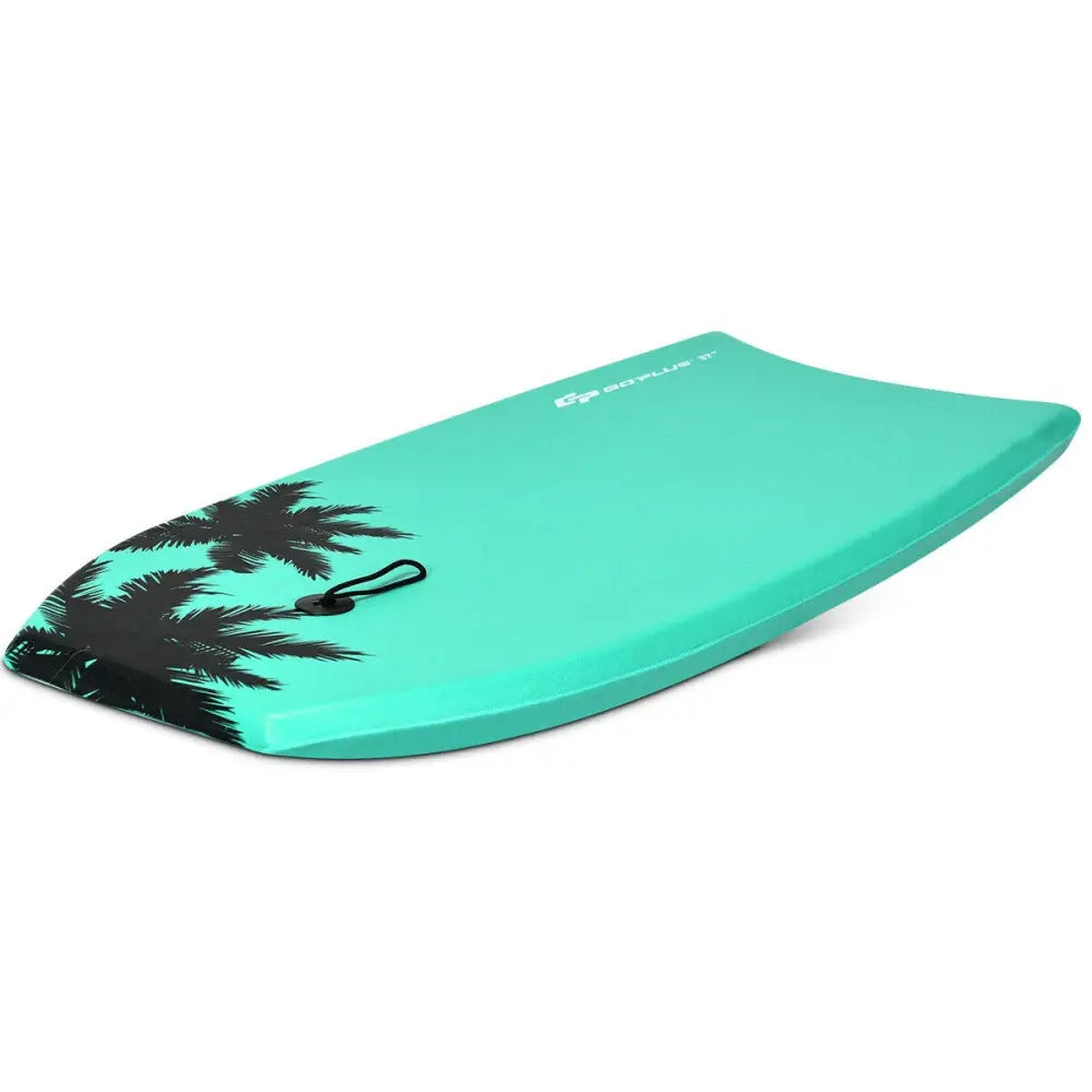 33 Inch/37 Inch/41 Inch Lightweight Super Surfing Bodyboard - Turquoise - Surfing