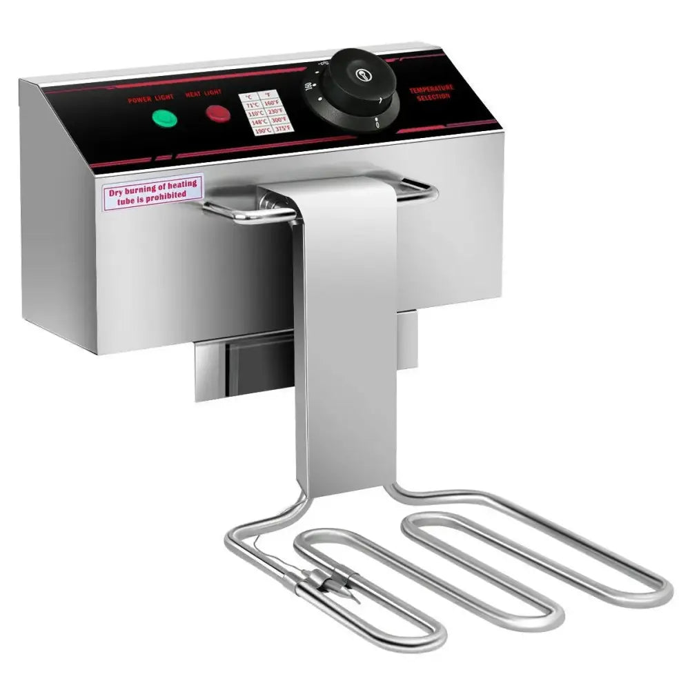 3400W Dual Tank Electric Countertop Deep Fryer Costway