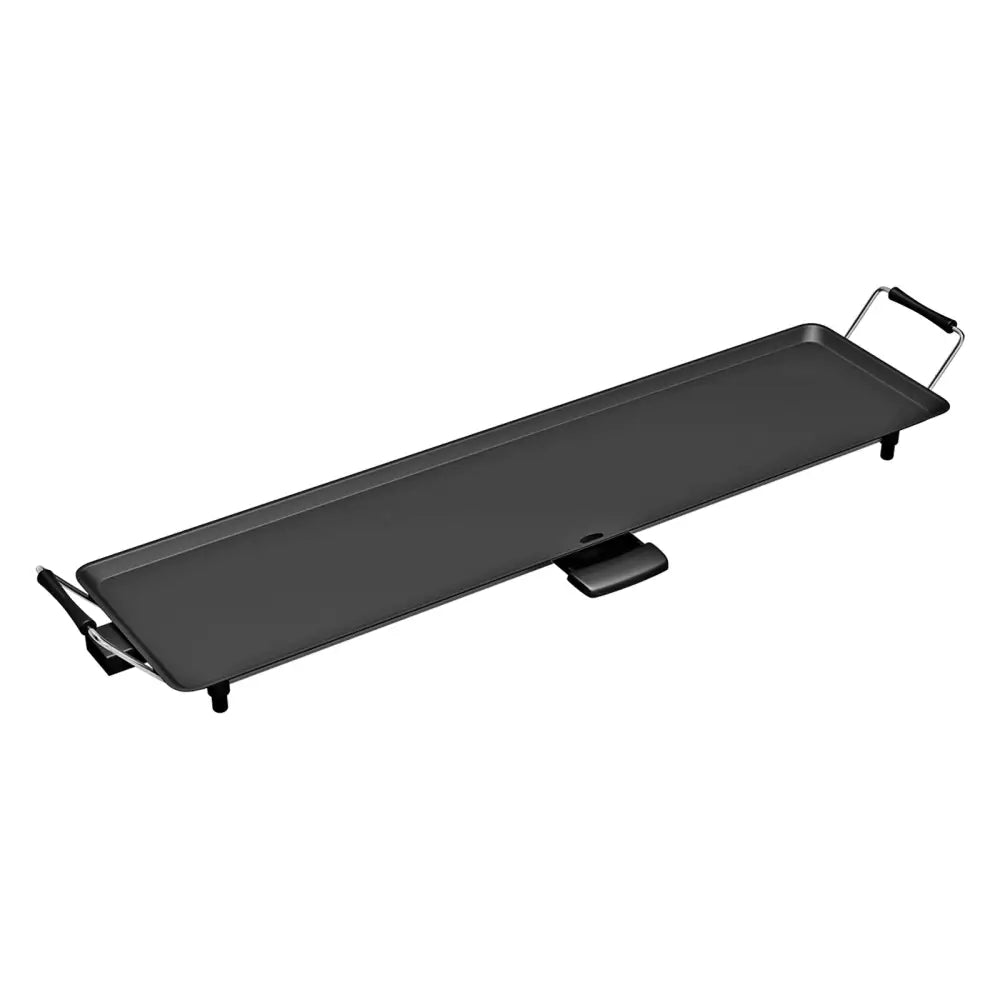 35 Inch Costway Electric Griddle Teppanyaki Grill with Adjustable Temperature - Black - Cookware & Bakeware