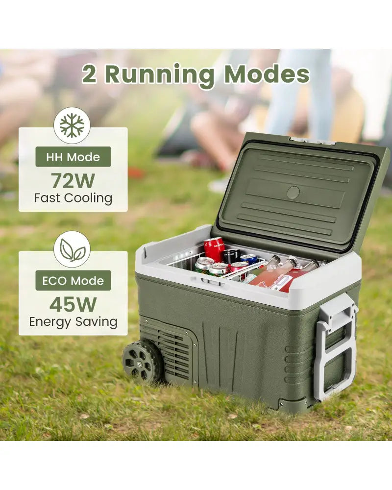 35L Car Refrigerator Portable Car Fridge with Adjustable Range-35L - Coolers