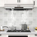 36 Inch Under Cabinet Range Hood 900 CFM Kitchen Stove Vent with Oil Collector-Silver Costway