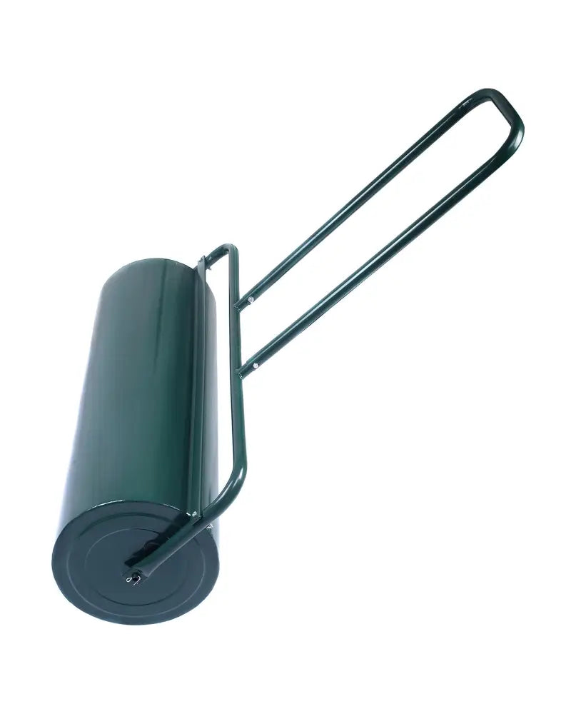 36 x 12 Inches Tow Lawn Roller Water Filled Metal Push Roller - Green - Lawn Care Tools