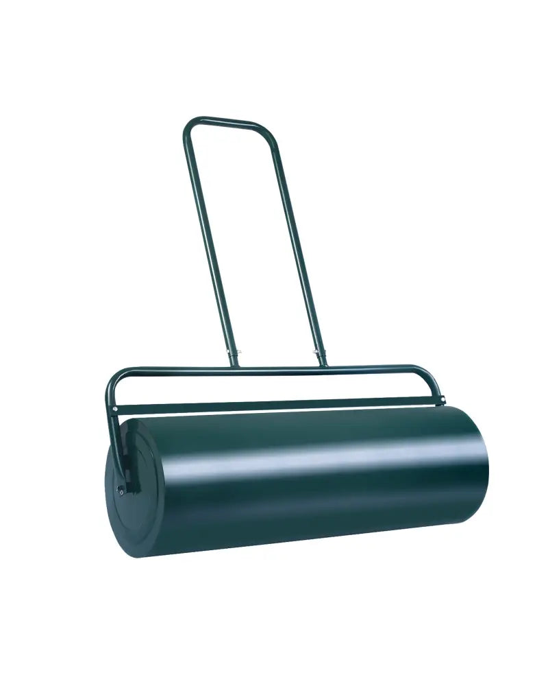 36 x 12 Inches Tow Lawn Roller Water Filled Metal Push Roller - Green - Lawn Care Tools