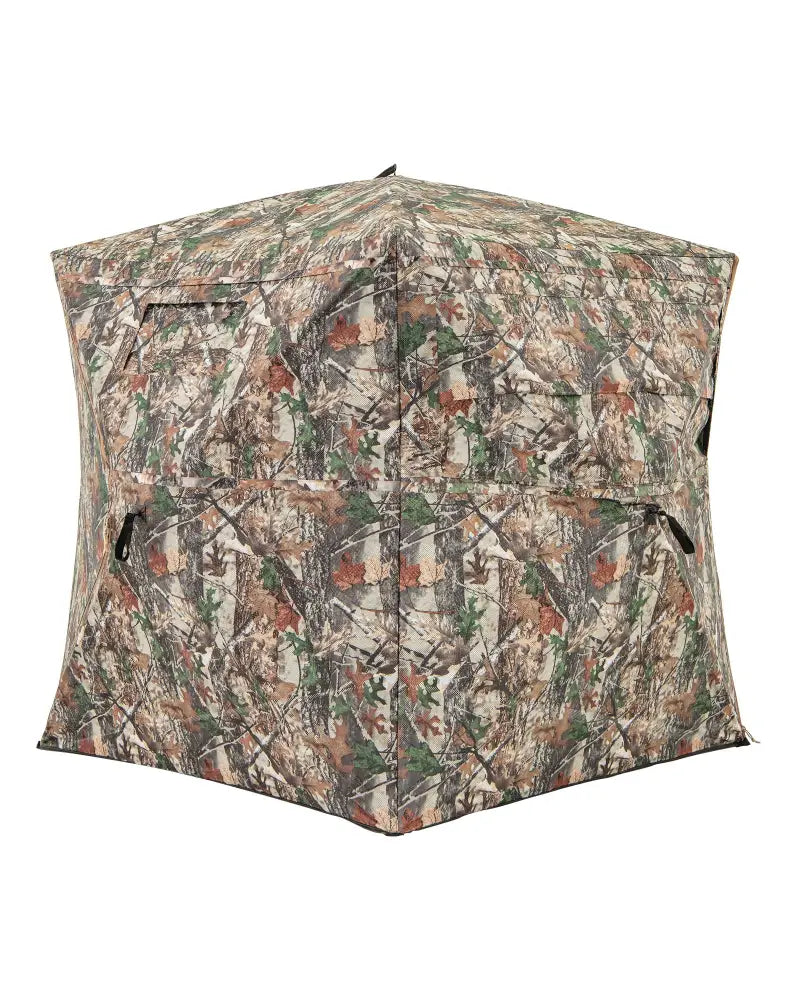 360° One Way See Through Hunting Blind Ground Blind with Portable Carrying Bag - Camouflage - Tents