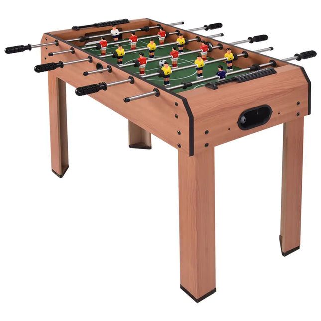 37 Inch Indoor Competition Game Football Table - Brown - Game Room