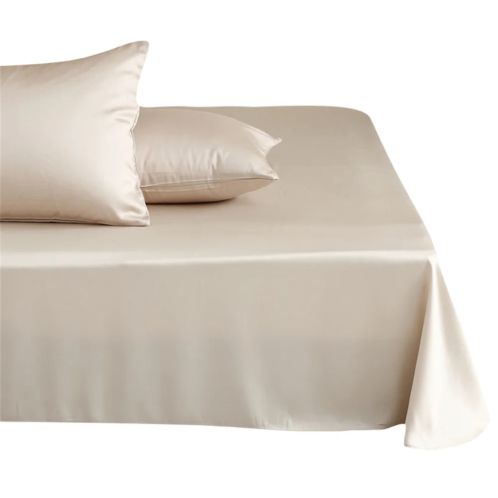 Momme Mulberry Silk Flat Sheet – 100% Natural Silk Bed Sheet